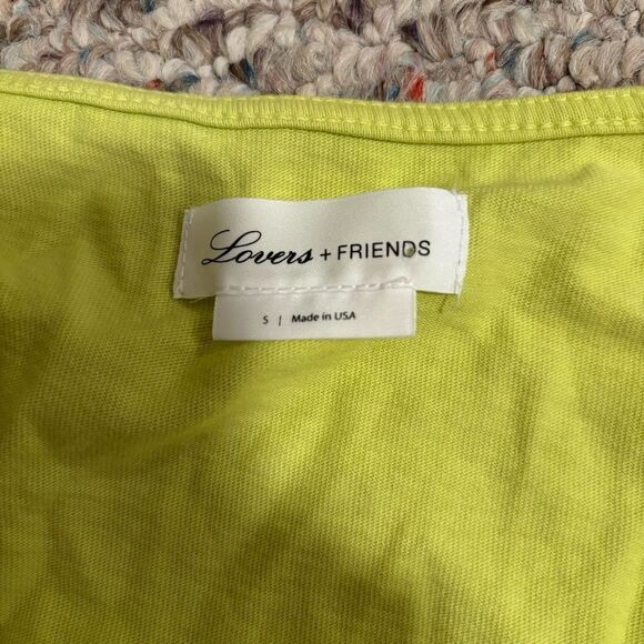 Lovers and Friends Tirzah Mini Dress Cutout Knot in Pistachio Green- Size Small - Picture 8 of 8